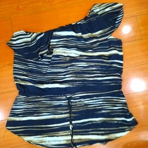 NWT NY&C one shoulder top